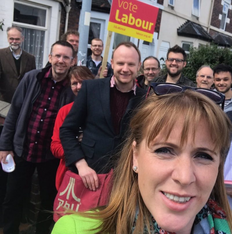 Campaigning in Stoke in 2017